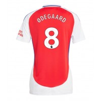 Camisa de time de futebol Arsenal Martin Odegaard #8 Replicas 1º Equipamento Feminina 2024-25 Manga Curta